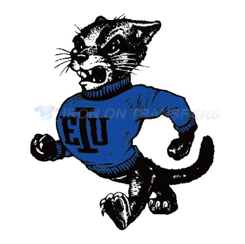 Eastern Illinois Panthers Logo T-shirts Iron On Transfers N4317 - Click Image to Close